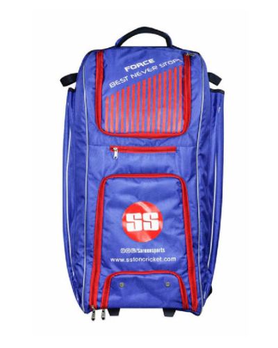 SS Force Trolley Wheelie Duffle Cricket Bag – (4 colors available)