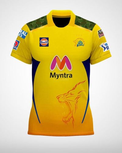 IPL CHENNAI SUPER KINGS 2021 SHIRT