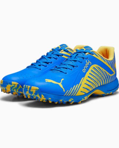 PUMA 22 FH  VK RUBBER CRICKET SHOES –  Ultra Blue-Yellow Blaze-White