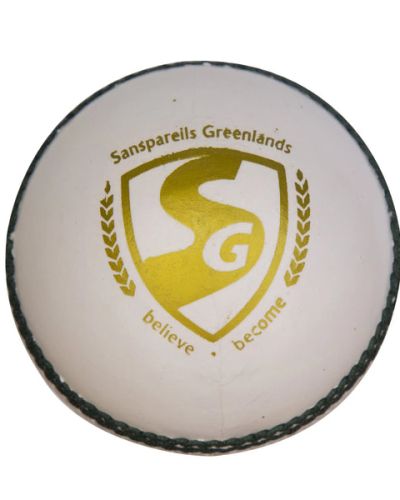 SG Club White Cricket Ball
