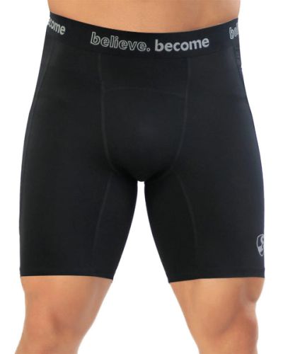 SG Xtreme Cricket Compression Shorts Black