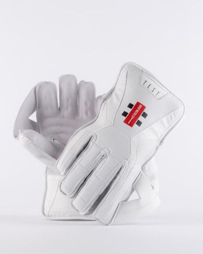 Gray Nicolls Test White Wicket Keeping Gloves