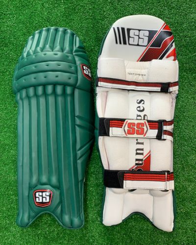 SS Test Opener Green Batting Pad