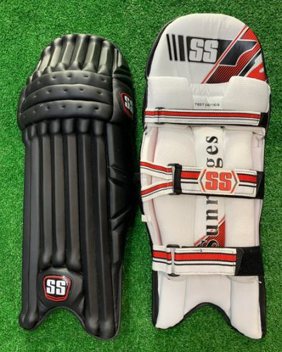 SS Test Opener Black Batting Pad