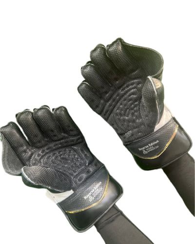 SS Reserve Edition Full Black  Wicket Gloves