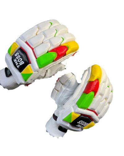 THE BOSS 333 SPLIT FINGER PLAYERS STYLE BATTING GLOVES