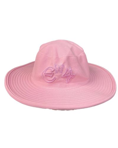 E4 Pink Cricket Sun Hat
