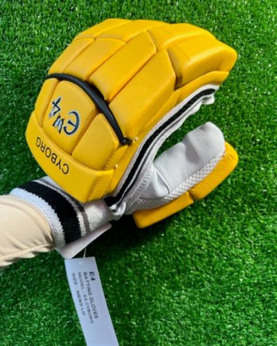 E4 Cyborg Yellow Batting Gloves