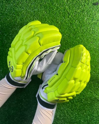 E4 Players Neon Green Batting Gloves