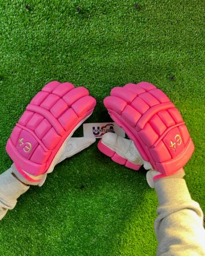 E4 LEGEND EDITION PINK BATTING GLOVES