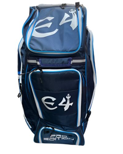 E4 PRO EDITION WHEELIE DUFFLE –  NAVY BLUE