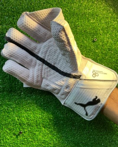 PUMA EVO SE WICKET KEEPING GLOVES – WHITE