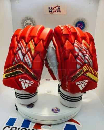ADIDAS INCURZA 1.0 BATTING GLOVES – RED