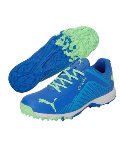 PUMA 22 FH VK RUBBER CRICKET SHOES – BLUEMAZING GREEN