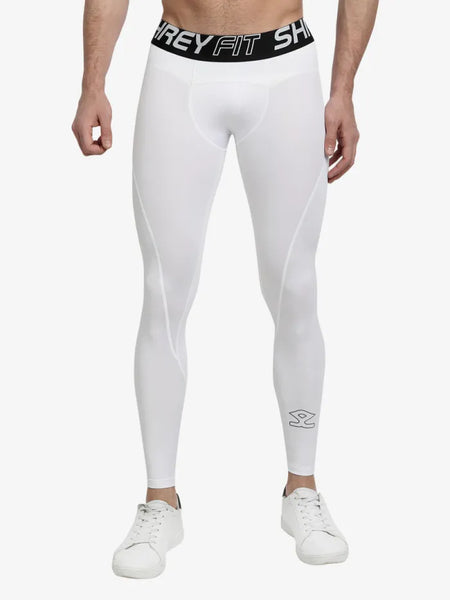 SHREY INTENSE COMPRESSION LONG TIGHTS – WHITE