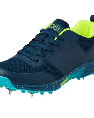 GM Aion Navy Spike Cricket Shoes – 2025