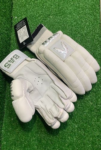 BAS PRO FULL WHITE BATTING GLOVES