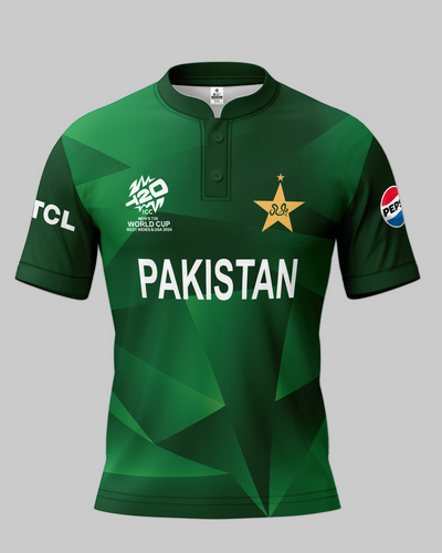 Pakistan Matrix ICC 2024 T20 World Cup – Official Jersey