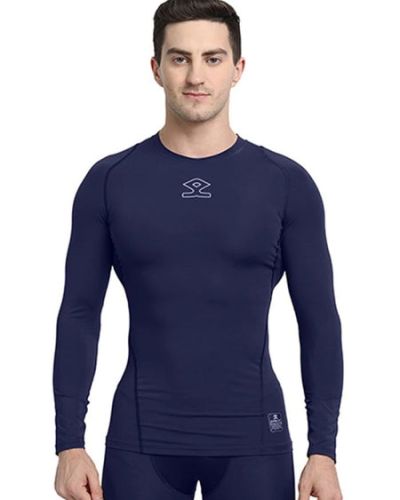 SHREY Intense Compression Long Sleeve – Navy