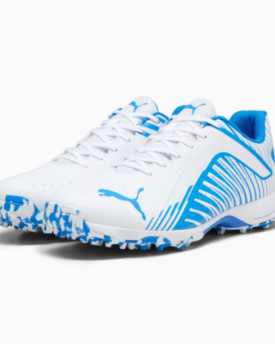 PUMA 22 FH  VK RUBBER CRICKET SHOES –  White-Ultra Blue