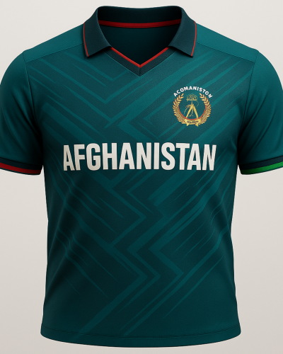 Team Afghanistan Cricket Jersey – Lightweight & Authentic