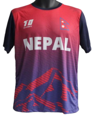 Official National Nepal Cricket jersey – Modern Fit
