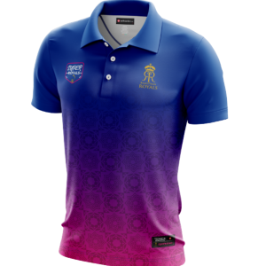 Rajasthan Royals Cricket Jersey – Unisex IPL Fan Apparel