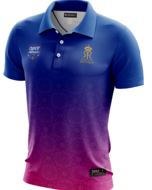 Rajasthan Royals Cricket Jersey – Unisex IPL Fan Apparel