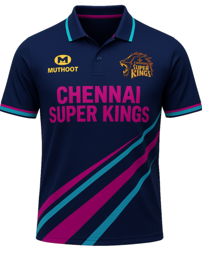 Buy Chennai Super Kings Blue Jersey – Official Cricket T-Shirt