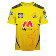 Chennai Super Kings Kids Jersey – Dhoni 7 IPL Fan Wear