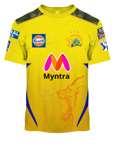 Chennai Super Kings Kids Jersey – Dhoni 7 IPL Fan Wear