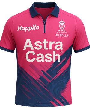 Premium Rajasthan Royals Jersey – Cricket Fanwear