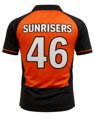 IPL 2025 Sunrisers Hyderabad Jersey – Fan Edition