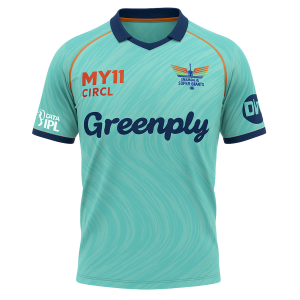 Lucknow Super Giants jersey Match Kit – Blue Blooded Fans