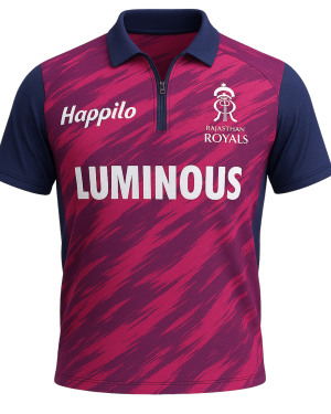 Premium Rajasthan Royals Jersey – Cricket Fanwear