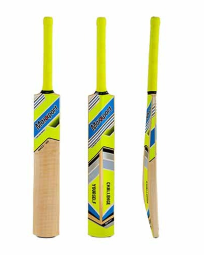 Premium Tennis Ball Cricket Bat – Easy Grip & Wide Blade