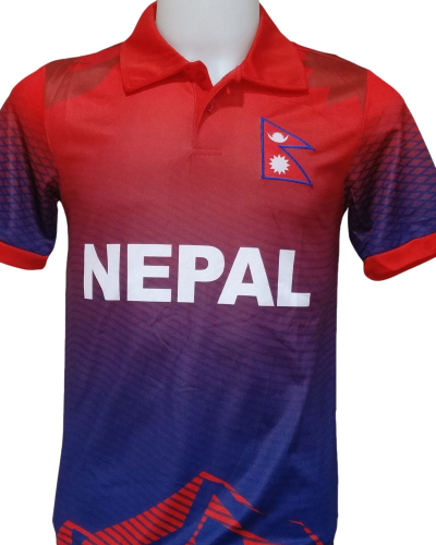 Official National Nepal Cricket jersey – Modern Fit
