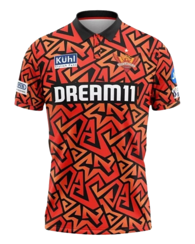 Sunrisers Hyderabad Jersey – Dry Fit Design