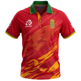 Buy Zimbabwe Cricket Shirt – Red & Yellow Edition