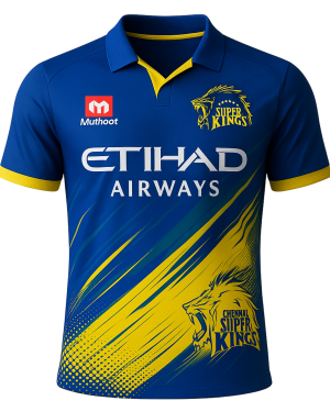 Buy Chennai Super Kings Blue Jersey – Official Cricket T-Shirt
