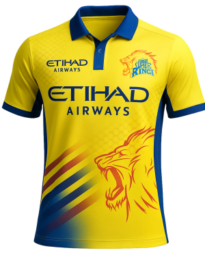 Official Chennai Super Kings Jersey – IPL 2025 Edition