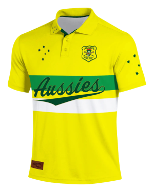 Australia ICC T20 Shirt – Green & Gold Edition