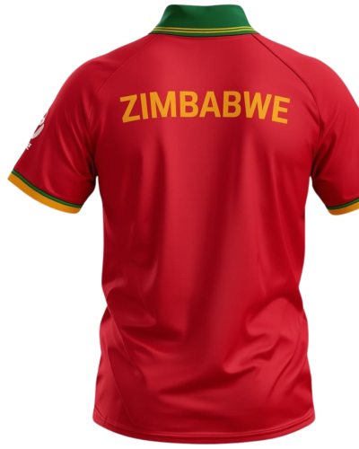 Buy Zimbabwe Cricket Shirt – Red & Yellow Edition