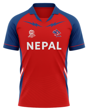 Men’s/Women’s Nepal Cricket Jersey – Lightweight & Stylish