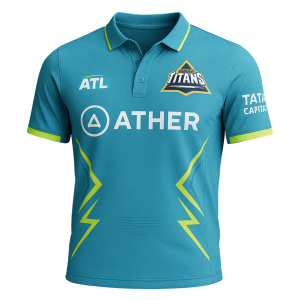 IPL Gujarat Titans Jersey – 2025 Premium Sports Edition