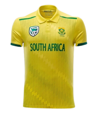 South Africa Cricket Team Fan Shirt – Official Colors
