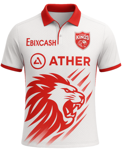Punjab Kings Official 2025 IPL Jersey – Fan Edition