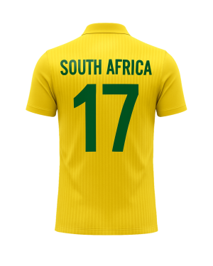 South Africa Cricket Team Fan Shirt – Official Colors