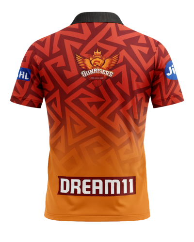 Sunrisers Hyderabad Jersey – Dry Fit Design