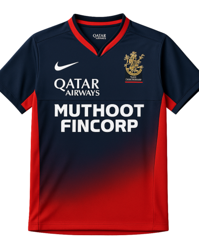 RCB Cricket Jersey – Where Passion Meets Performance